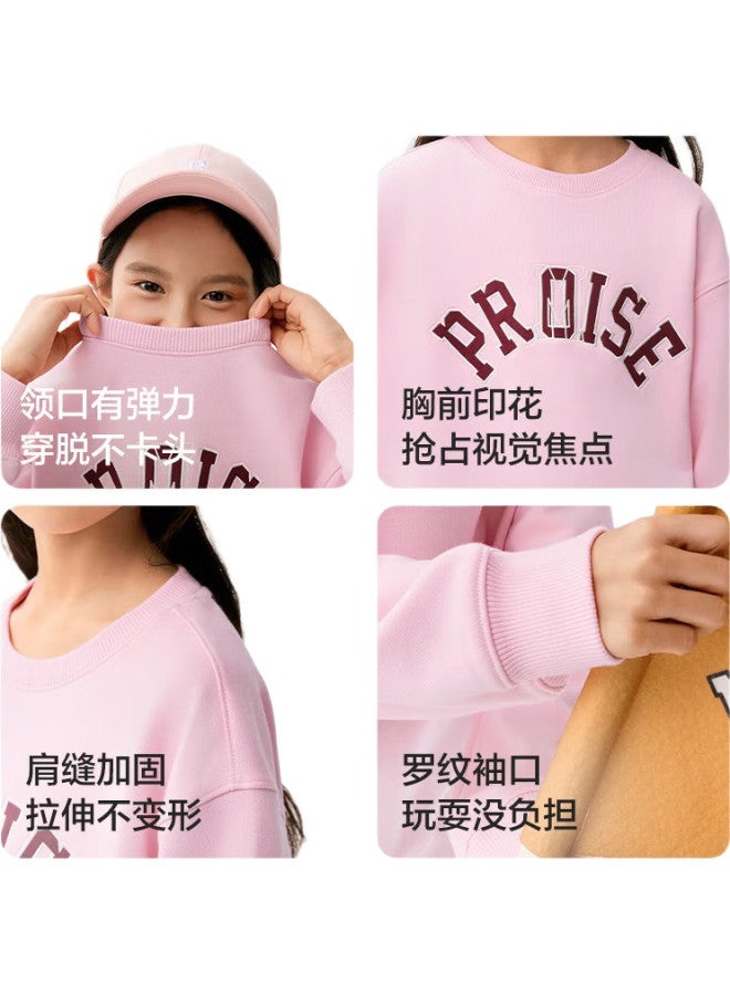 Balabala Kids' Sweater For Boys And Girls Spring And Autumn Loose Fit Big Kids All-Match Top 209125121201 - Image 2