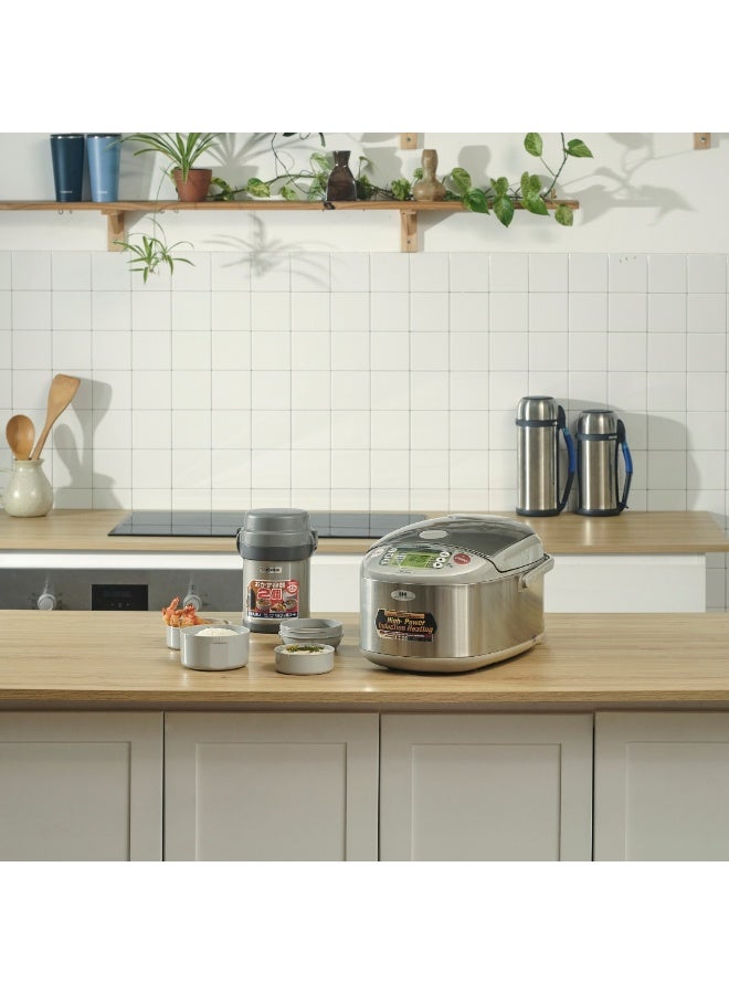 زوجيروشي جهاز طهي الأرز الإلكتروني / سخان 1.0 لتر ستانلس - Image 5