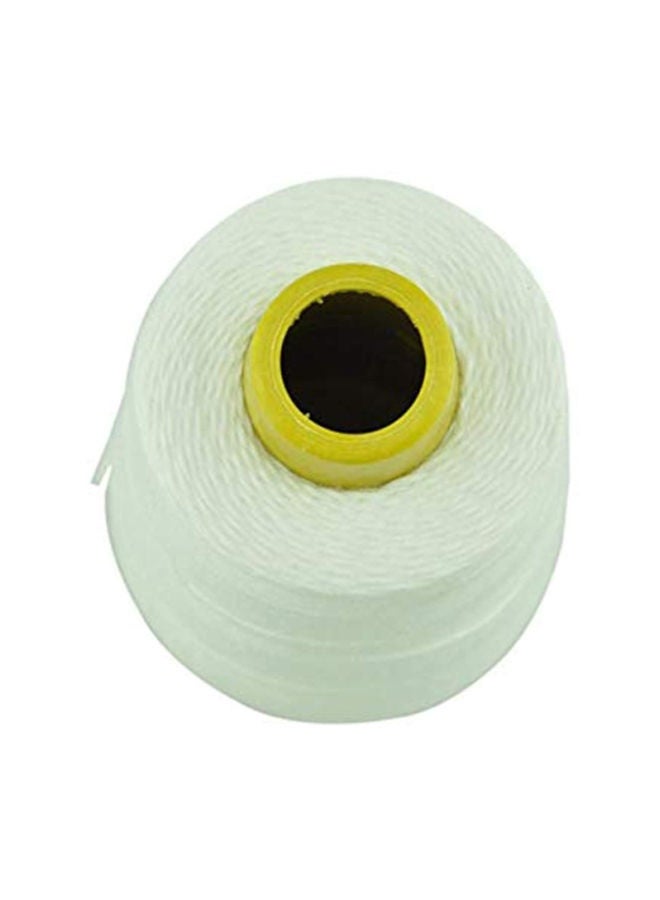 NIBEMINENT Polyester Sewing Thread White 1000meter - Image 2