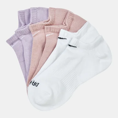 Nike Everyday Plus Cushion Training No-Show Socks (3 Pairs)