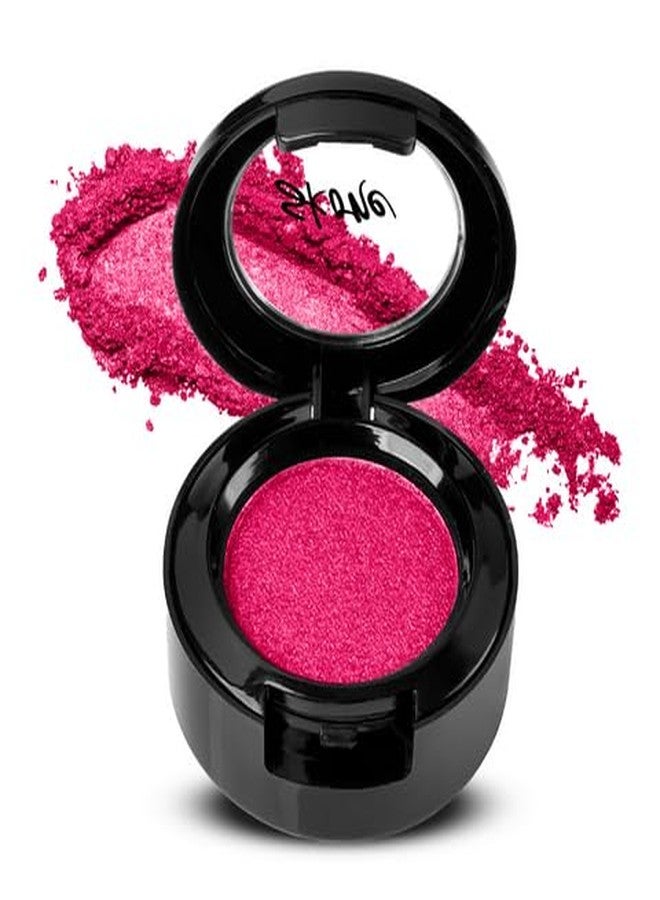 Skone Cosmetics Gems Eye Shadow, Highly Pigmented, Longwear Eye Makeup, Single Eyeshadow with Pro Shimmery Finish - Ultra-Blendable, Slightly Shimmer Shades - PinkEyeshadow - Strawberries - Image 1