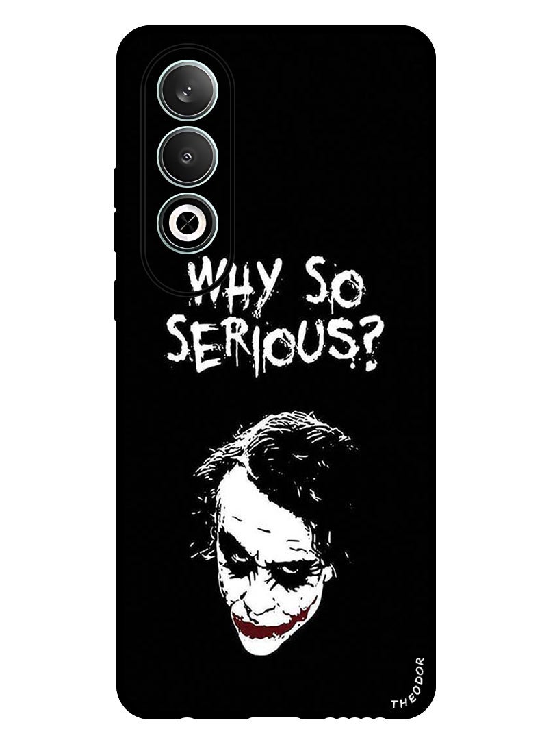 Theodor Protective Case Anti Scratch Shock Proof Bumper Cover For OnePlus Nord CE 4 Why So Serious - Image 1