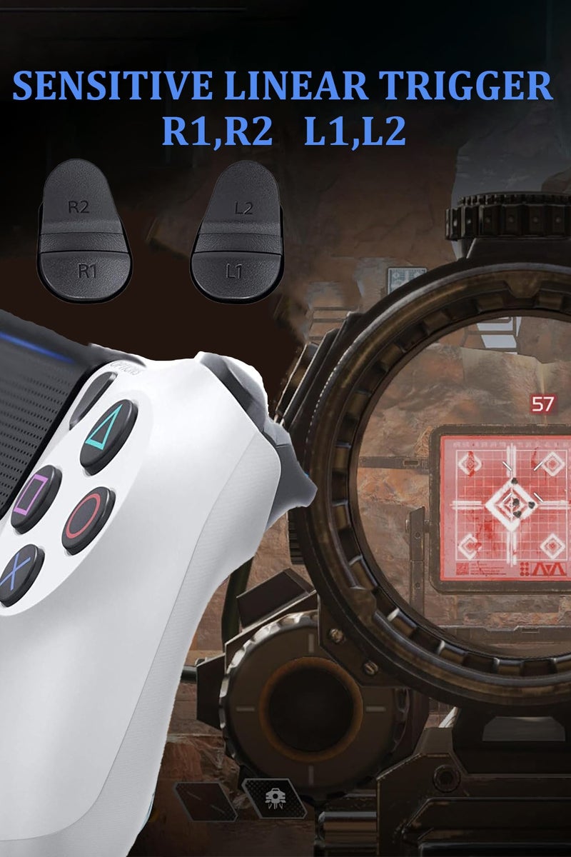 Wireless Controller for  PlayStation 4 with Vibration Feedback, Motion Sensors, Touchpad, Light Bar, Share Button & Speaker - Image 5