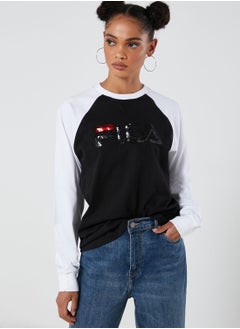 FILA Sequin Logo T-Shirt KSA | Riyadh, Jeddah