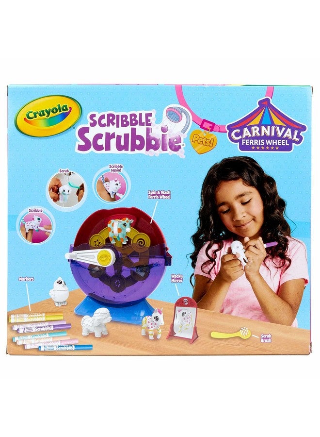 Crayola Scribble Scrubbie Pets Carnival Playset, Pet Grooming Toy, Animal Toys for Girls & Boys, Gift for Kids, Ages 3+ - Image 5