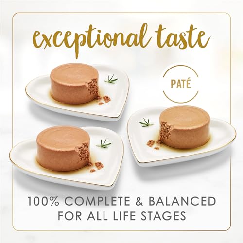 Fancy Feast Purina Fancy Feast Chicken and Beef Classic Pate Collection Grain Free Wet Cat Food Variety Pack - (Pack of 24) 3 Oz. Pull-Top Cans - Image 3