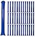 ROSEBB 40pcs Round headTeam Spirit Boom Sticks Thunder Sticks Cheering Sticks Team Spirit Plastic Cheerleading Spirit Stick Clapper Inflatable Noise Maker Sports Supply Blue - Image 2