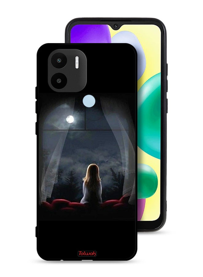 Tolwak Xiaomi Redmi A1 Plus Protective Case Cover Night Imaginations - Image 1