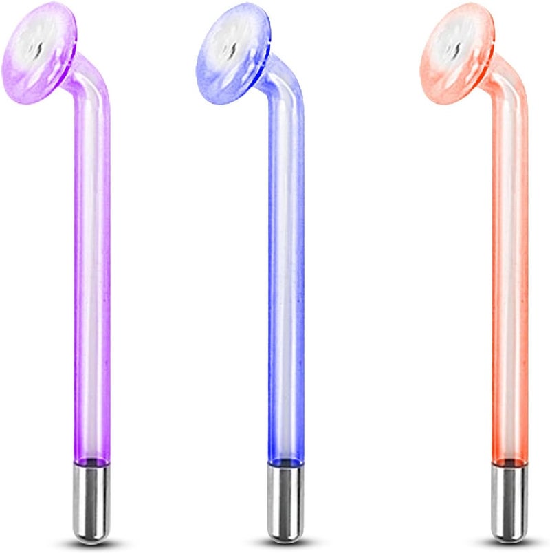 Elitzia Spare Parts Mushroom for Handheld HIF Facial Hair Device Facial Care Orange Purple Blue Color Glass Tube Electrode Elitzia ETJX0066 (Purple) - Image 3