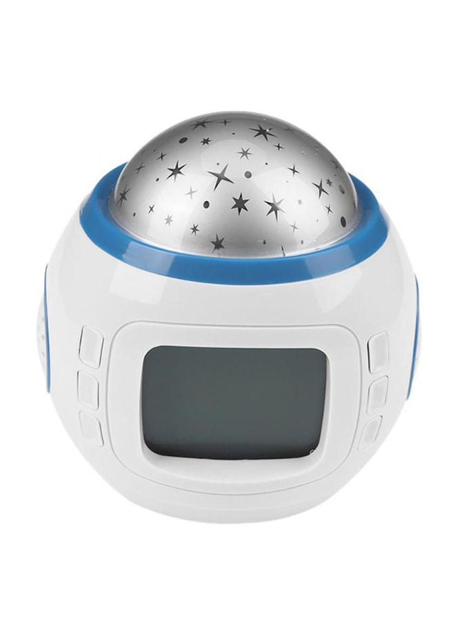 نيبمينينت منبه رقمي بإضاءة Led المتوهجة على شكل نجوم براقة أبيض/أزرق/رمادي - Image 1