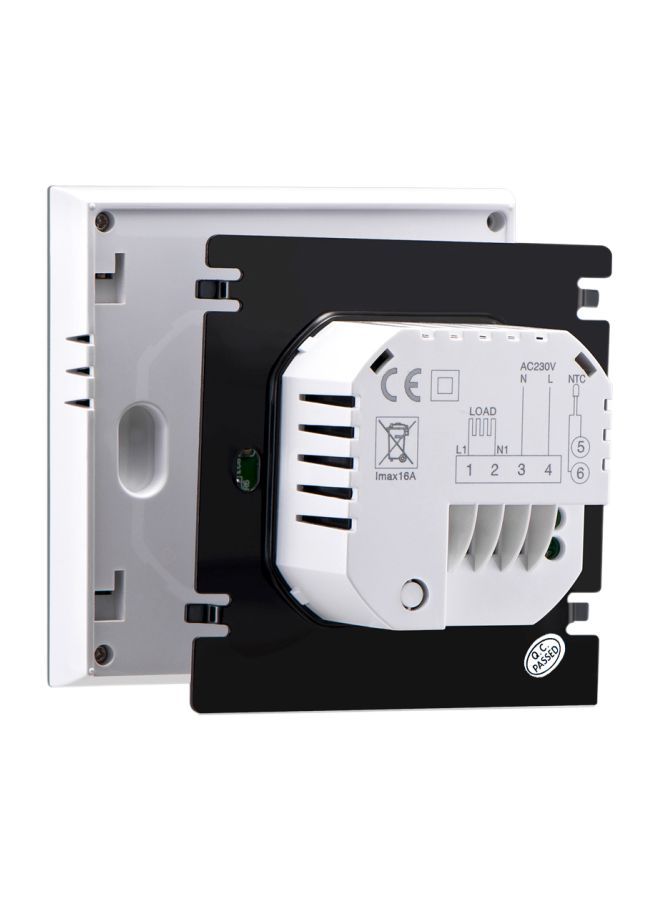 NIBEMINENT LCD Programmable Thermostat Temperature Controller White 11.5x9.4x6.2centimeter - Image 4