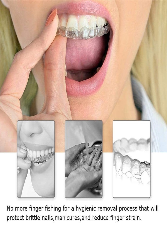 Dentosmile Aligner Remover Tool/Invisible Removable Braces, Invisible Aligner Remover-Aligner Remover-Fixer (Sparkling Blue) (2) - Image 5
