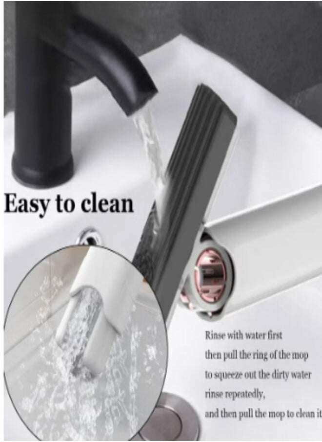 Davin Portable Mini Mop, Self Squeeze Mini Mop for Small Spaces  - Image 2