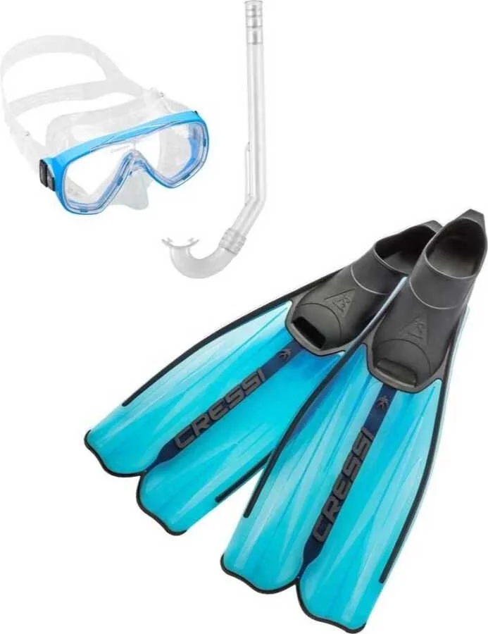 كريسي Rondinella Pallet Mask Snorkel Set Aquamarine-No:33-34