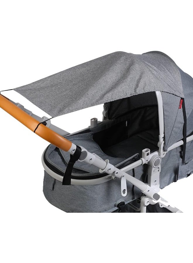 BXT Stroller Cover for Sun, Universal Foldable Stroller Sun Shade, SPF 50 UV Protection - Image 2