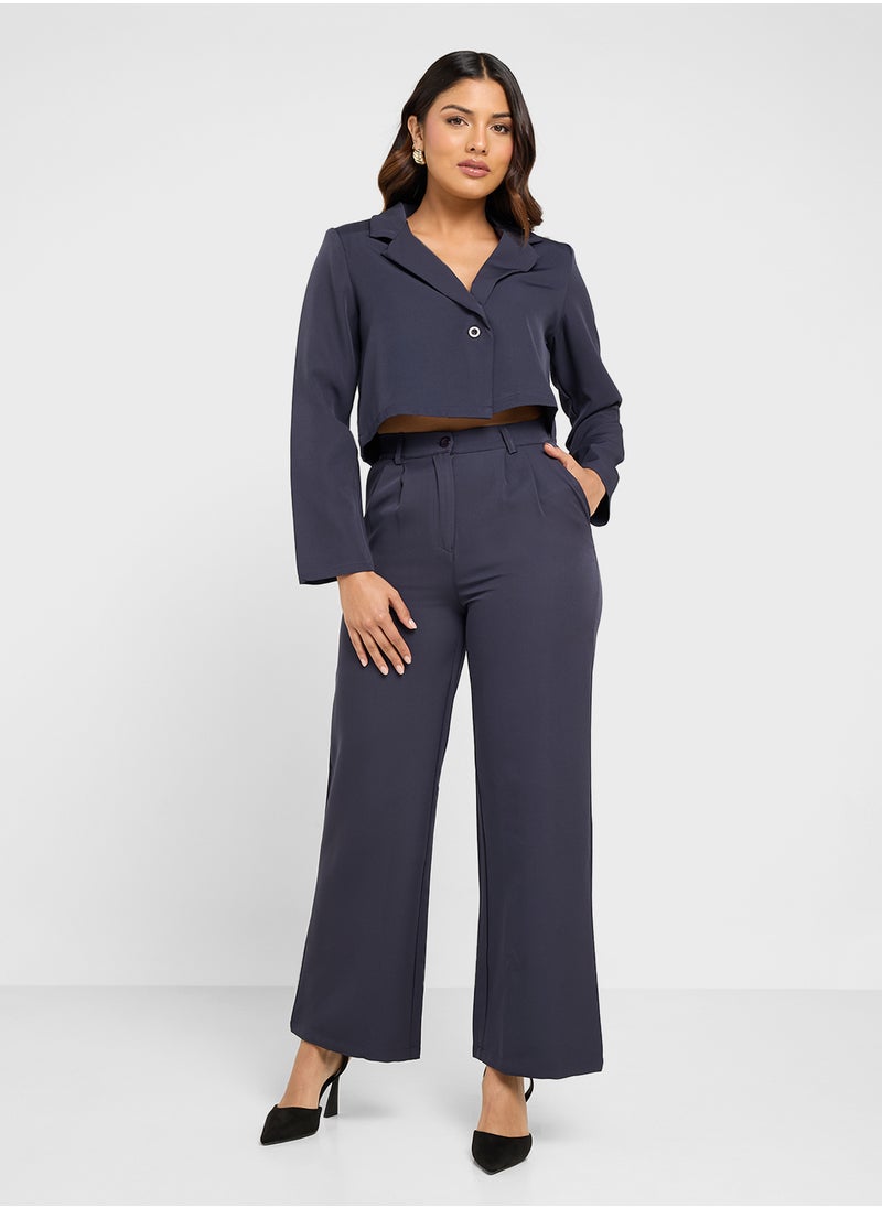 ELLA Cropped Blazer & Pant Set  - Image 5