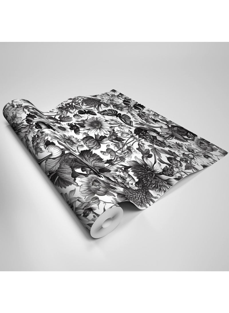 عام بولي كلوريد الفينيل الرجعية مصنع للماء لاصق متعدد الأغراض جدار المطبخ غرفة المعيشة لاصق خلفيات للماء والرطوبة - Image 1