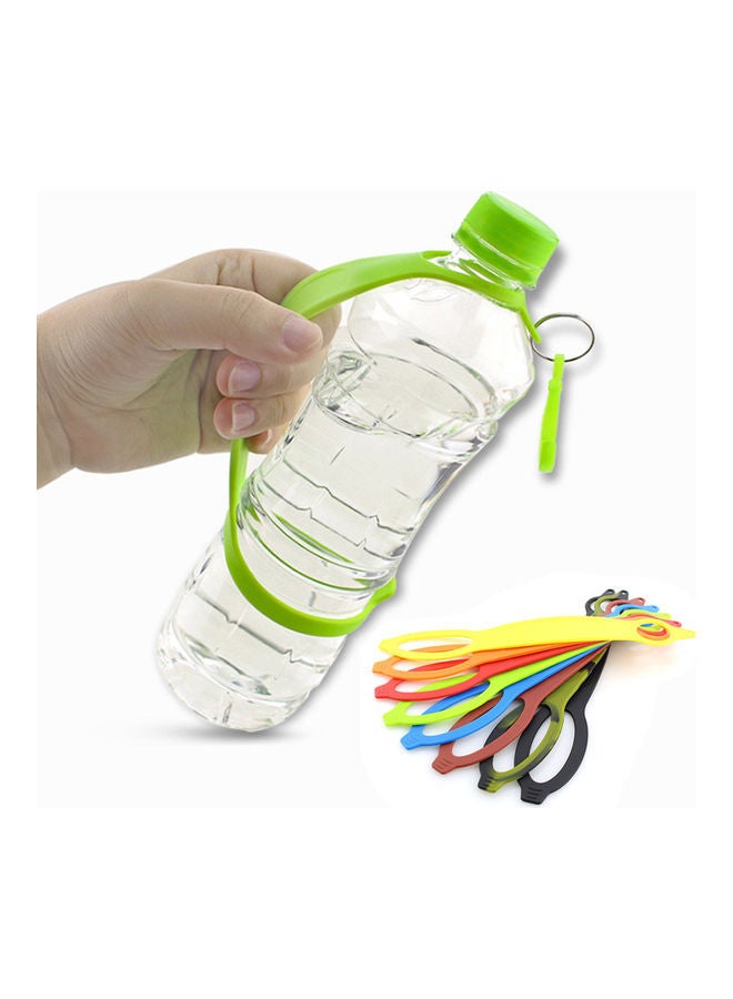 NIBEMINENT Outdoor Camping Hiking Silicone Water Bottle Belt Holder Safety Buckle Band 20*10*20cm - Image 1