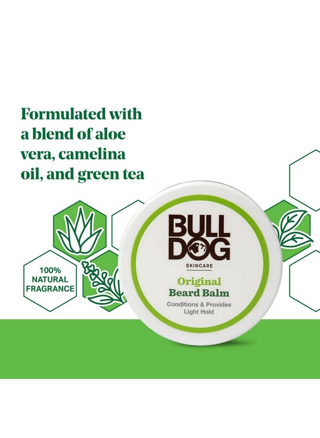 BULLDOG - Mens Skincare And Grooming Original Balm Fl. Oz Beard Care 2.5 Ounce - Image 1
