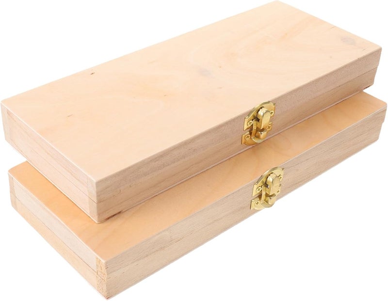 2pcs Hydrometer Wooden Organizer: Wooden Distiller Hydrometer Protective Case with Foam Insert - Brewing Test Equipment Wine - Image 1