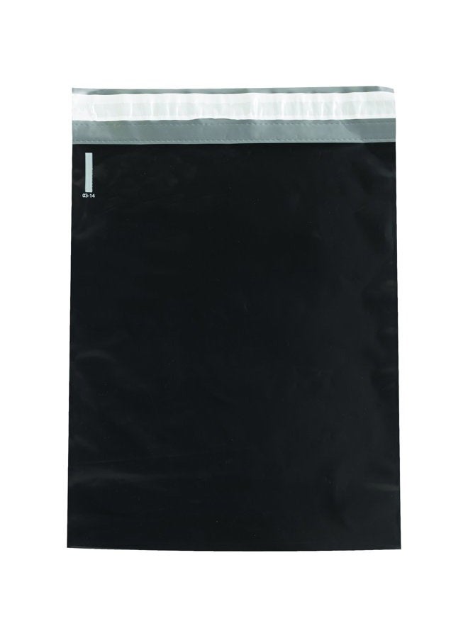 BOX USA BCPM1215BK Poly Mailers, 12" x 15 1/2", Black (Pack of 100) - Image 1