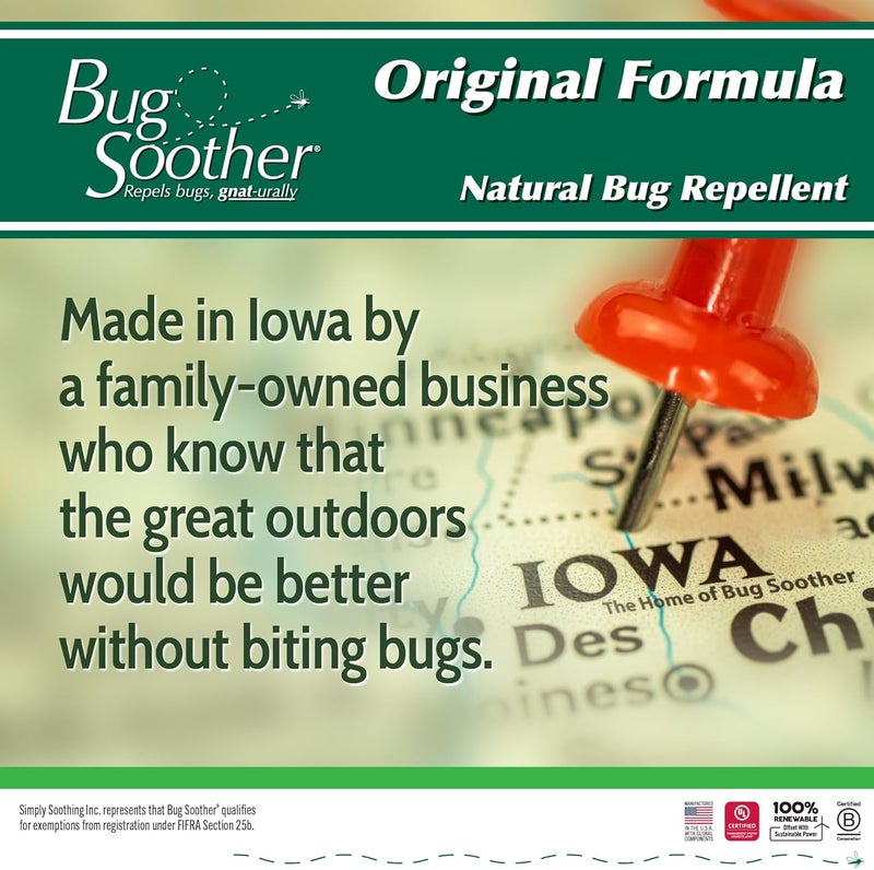 Bug Soother All Natural Bonus Pack - Multi-Pack includes FREE bonus 1 oz. travel size. (2, 8 oz.) - Image 4