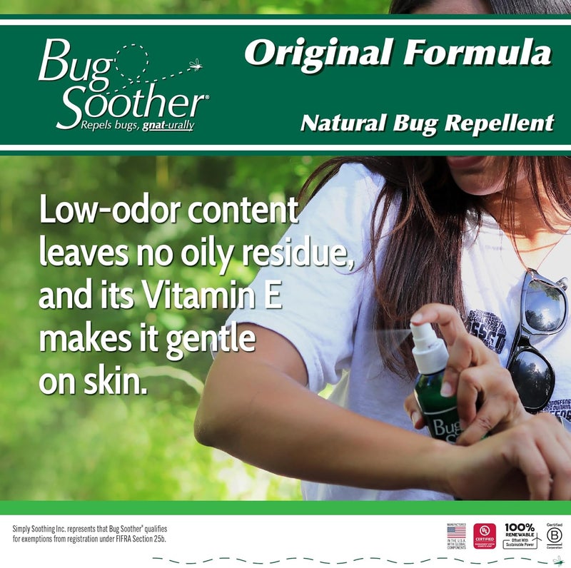 Bug Soother All Natural Bonus Pack - Multi-Pack includes FREE bonus 1 oz. travel size. (2, 8 oz.) - Image 3