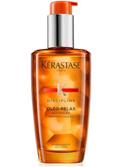 Discipline Oléo-Relax Anti-Frizz Daily Conditioning & Calming Treatment For Voluminous & Unruly Hair Oil Huile Oleo Relax 100ml