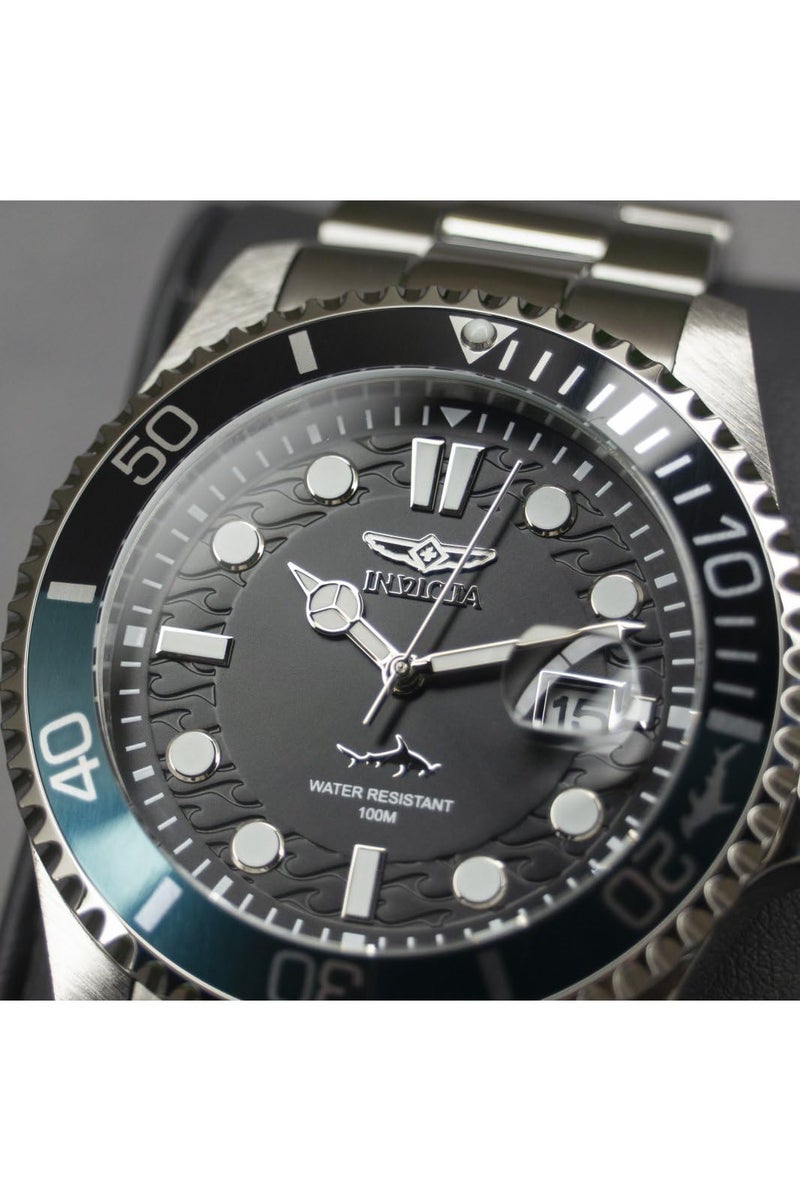 Invicta Pro Diver Men 43mm Stainless Steel Steel Black dial PC32 Quartz - Image 5