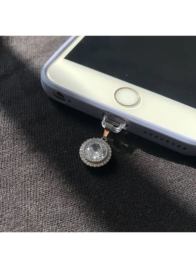 سدادة الغبار الذهبية المصنوعة من الزركونيا لحماية منفذ الشحن من نوع C لأجهزة iPhone 6 إلى 14 - Image 5
