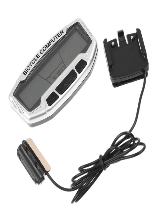 سان دينج كمبيوتر دراجة رقمي بشاشة LCD مقاوم للماء، عداد مسافة، عداد سرعة، عداد سرعة، إضاءة خلفية تلقائية، 27 وظيفة - Image 3
