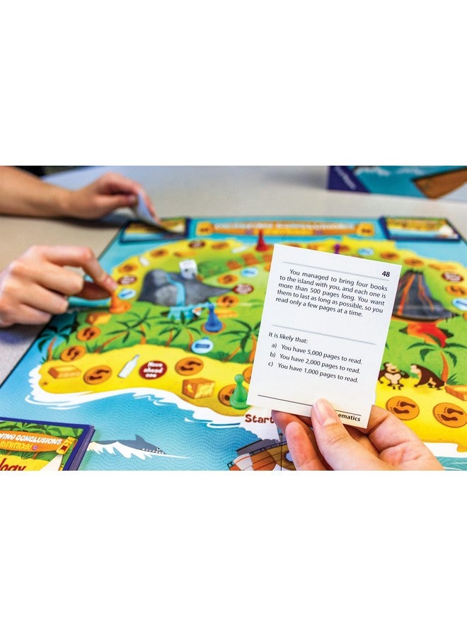 Edupress Learning Well Games Drawing Conclusions-Shipwrecked Game, Blue Levels 3.5-5.0 - Image 3