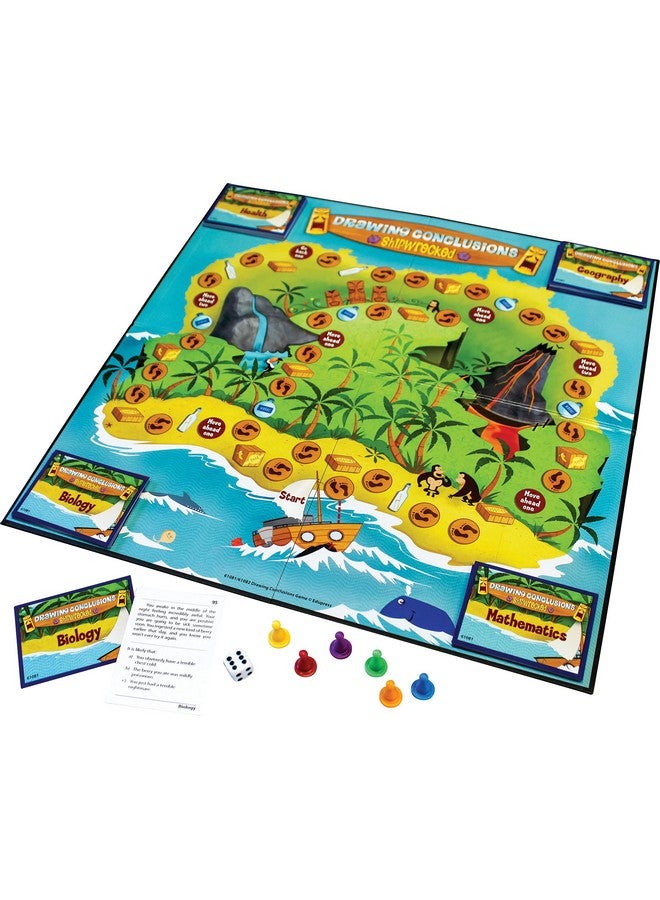 Edupress Learning Well Games Drawing Conclusions-Shipwrecked Game, Blue Levels 3.5-5.0 - Image 2