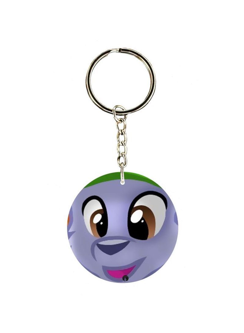 Cartoon Printed Keychain