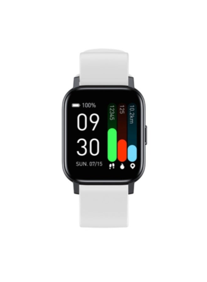 AROAQ GTS1 Smart Sports Watch – 1.3" HD Display, Heart Rate, SpO2 & BP Monitoring, Body Temperature, Fitness Tracker with 16 Sports Modes, Waterproof, Men & Women - White - Image 2