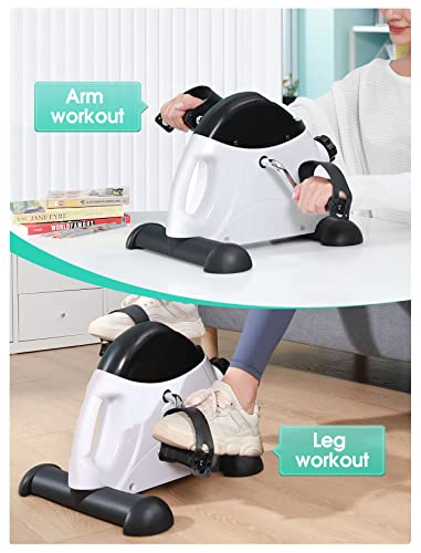 Cyclace Under Desk Bike Pedal Exerciser for Arm/Leg Exercise - Portable Mini Exercise Bike Desk Cycle, Leg Exerciser for Home/Office Workout - Image 5