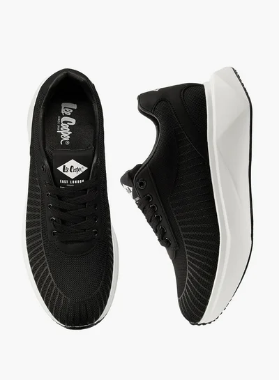 Lee Cooper Men's Striped Lace-Up Sneakers