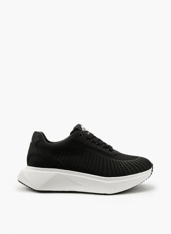 Lee Cooper Men's Striped Lace-Up Sneakers