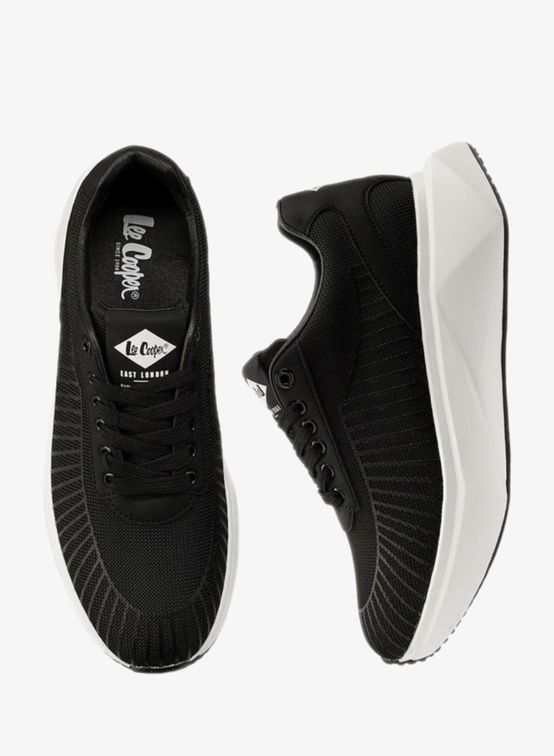 لي كوبر حذاء رجالي مخطط برباط - Image 2