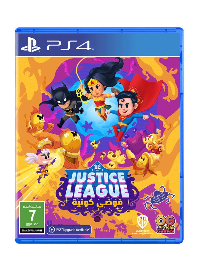 لعبة Justice League Cosmic Chaos على PS4 DC