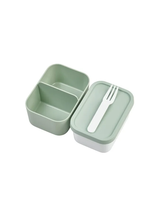 Share the Love Lunch Box Take a Break Midi – Nordic Sage – Capacity 900 ml – Compartment Lunch Box