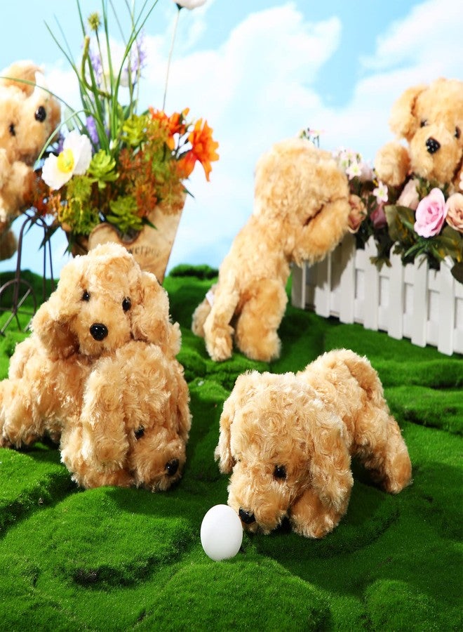 Harrycle 6 Pcs 8 Inch Dog Stuffed Animal Plush Cute Soft Puppy Plush Dog Pillow Toy Fluffy Puppy Set for Kids Girls Baby Shower Birthday Party Favor Room Home Decor - Image 5