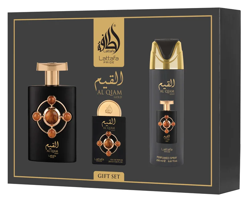 Lattafa Pride 3 Piece Collection - Al qiam gold Giftset