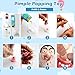 CIYOJA Pimple Popping Toy Squishy Toys Stress Relief Squeeze Toy Reusable Silicone Pimple Popper Fidget Toy Set Soft Squishy Sensory Toy Enjoy ASMR Stress Relief Fun Anxiety Relief Desk Toy Round Face - Image 4