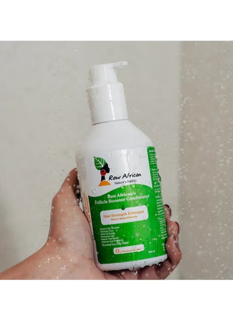 Raw African Hair Follicle Enhancing Conditioner 300ml - Image 2