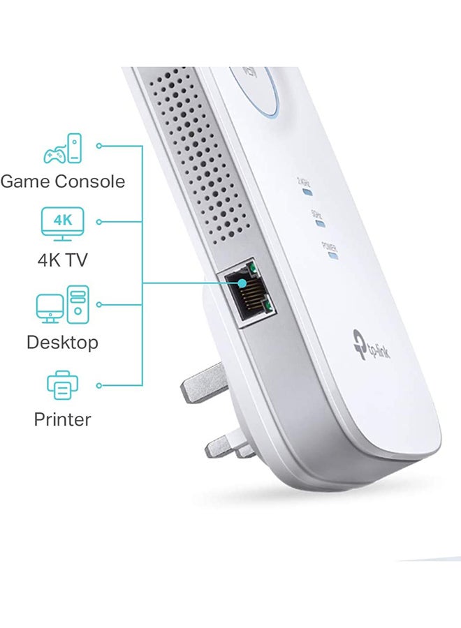 TP LINK AC1750 RE450 WiFi Extender - White