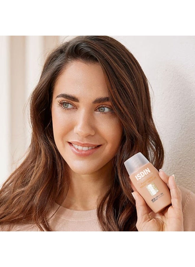 آيسدين سوتيكز واقي الشمس ISDIN Fusion Water Magic Medium SPF 50 | واقي شمس ملون لبشرة ناعمة وموحدة اللون | خالٍ من الزيوت ومقاوم للماء - Image 5