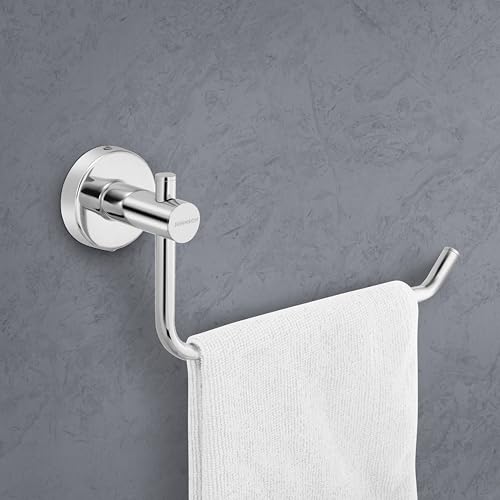 Johnson Bathrooms Alpha SS304 Towel Hanger for Kitchen | Napkin Holder for Wash Basin | 304 Grade Stainless Steel Hand Towel Hanger | Chrome Colour | T1551CAMZ | 1 Year Warranty - Image 2
