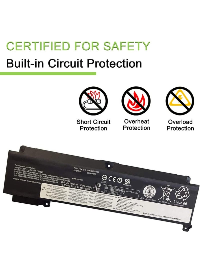 11.4V 24Wh Laptop Battery – Replacement for T460S Series - Image 3