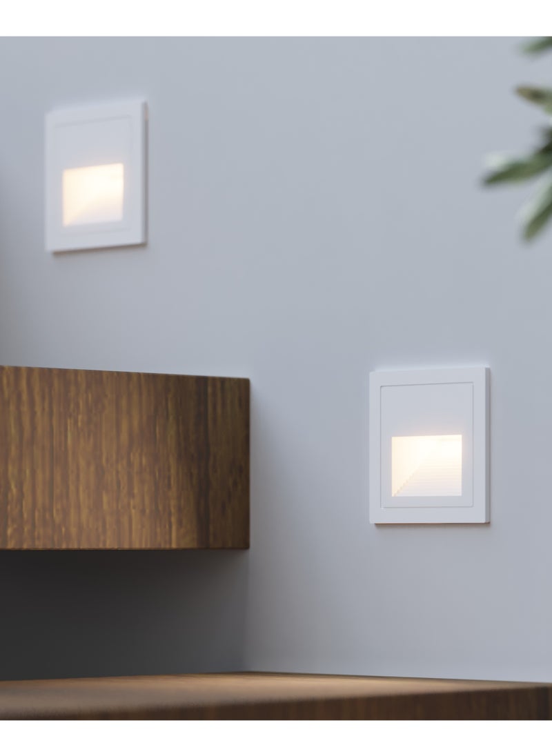 UCANDLE 6pcs White Square Ladder Drawer Light  - Image 4